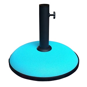 15kg Parasol Base - Aqua | Local Delivery Only